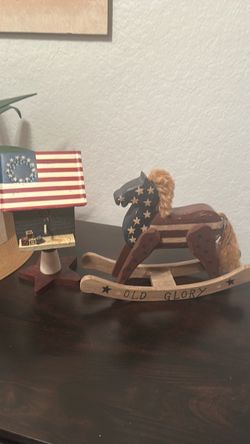 Red, White and Blue Decor