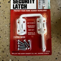 Patio Door Security Latch
