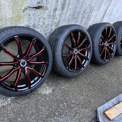 225/40ZR18 Tires and Wheels 