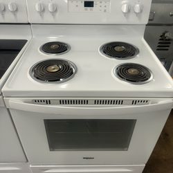 USED WHIRLPOOL ELECTRIC STOVE 