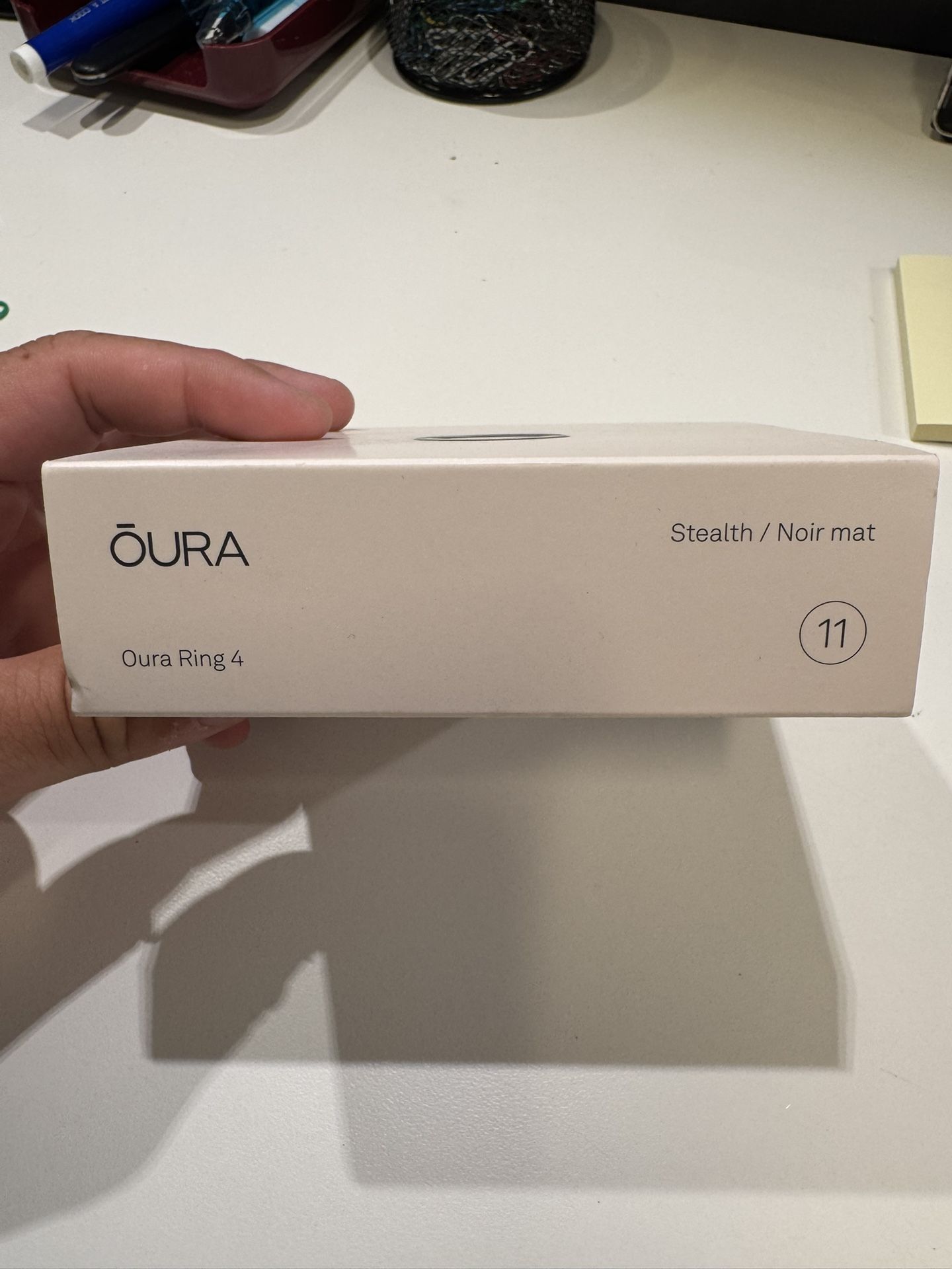 Oura Ring 4 Stealth Size 11