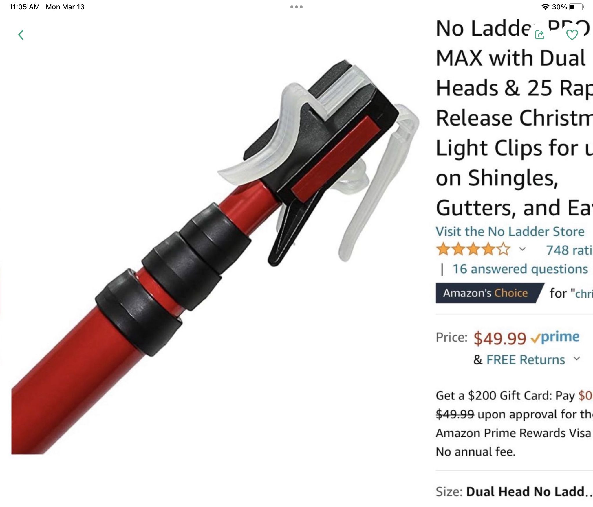 No Ladder Pro Max + 125 clips. - Brand New In Package