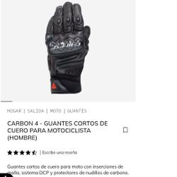 Dianese Carbon 4 Short Gloves Size Medium 