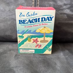 New Sealed Mini Zen Garden Beach Day A Time To Relax 