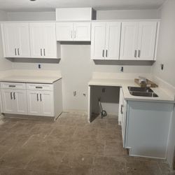White Shaker Kitchen Cabinets