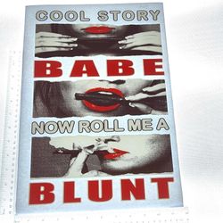 Iron On Heat Transfer  Good For T-shirts Sweaters Jackets T Shirt Design Size Is About 16x10  Cool Story #209