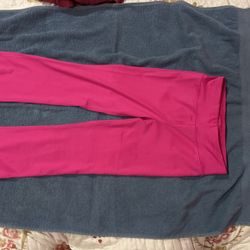 Pink Boot Cut Leggings