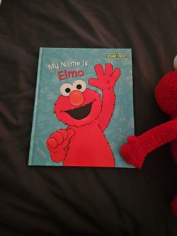 Elmo And Book 