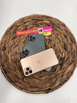 Unlocked Apple iPhone 11 Pro Max - Pay $1 DOWN AVAILABLE - NO CREDIT NEEDED 