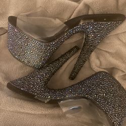 Glossy Stripper High Heels 