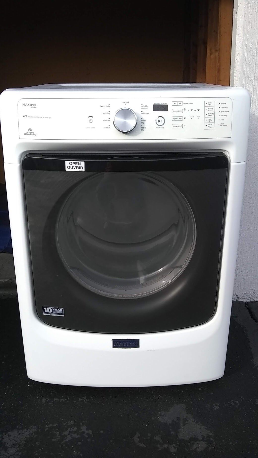 Maytag maxima xl washer and dryer set , $600 Excellent condition! Delivery available!