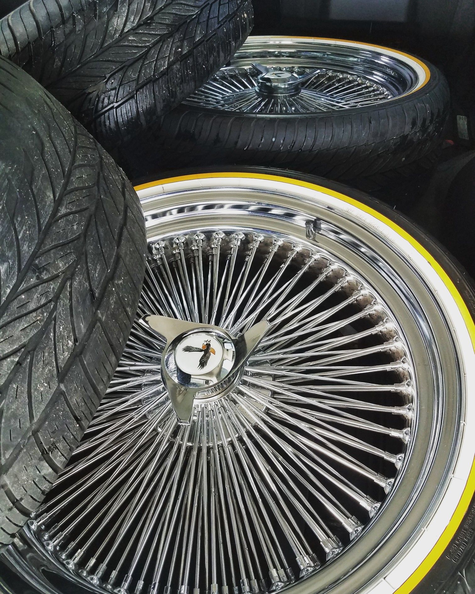 22 inch spoke rims vogue tires