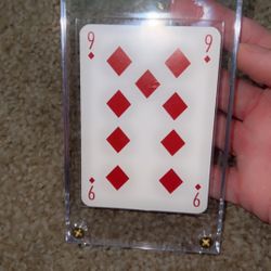 Authentic Louis Vuitton 9 Of Clubs Playing Card