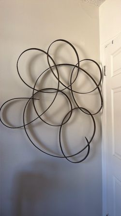 Abstract Metal Wall Art Sculpture