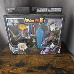 Bandai Dragon Ball Stars Series Trunks vs Fusion Zamasu 7” 2 Figures Set New