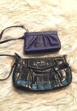 Coach wristlets