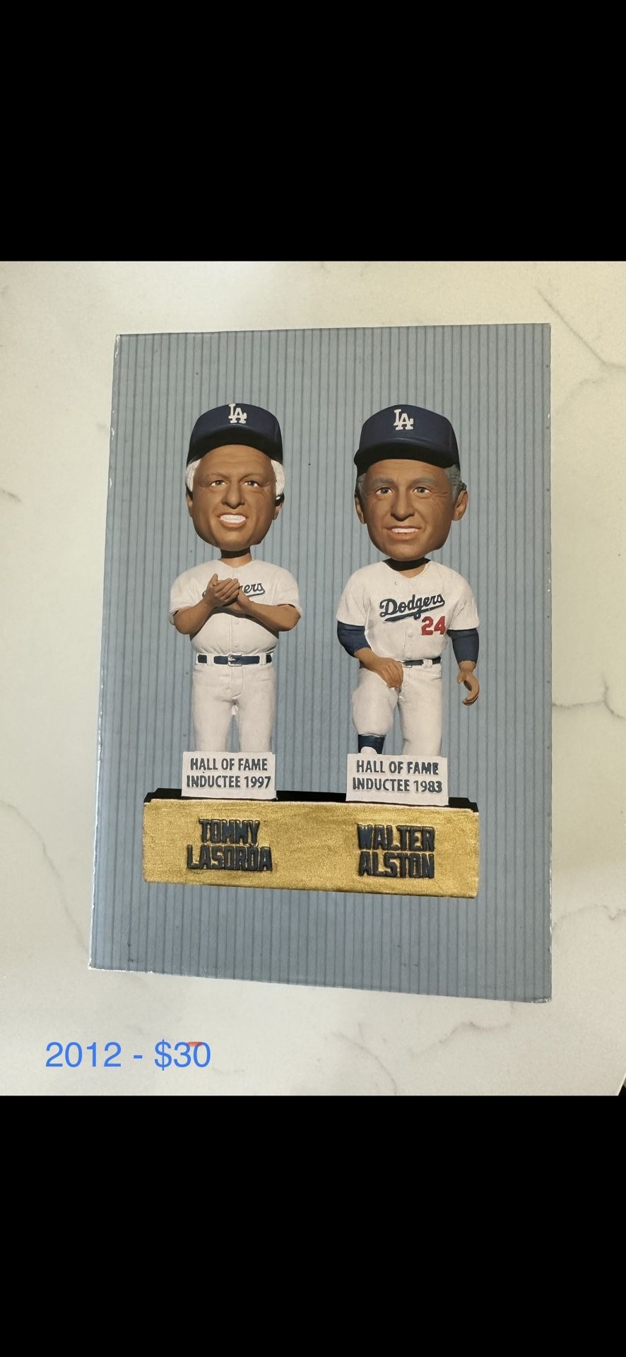 Dodger Bobblehead - Lasorda / Alston 2012