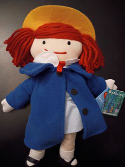 Vintage 1994 Madeline Plush Doll by Eden Toys – New With Tags – 15” Rag Doll