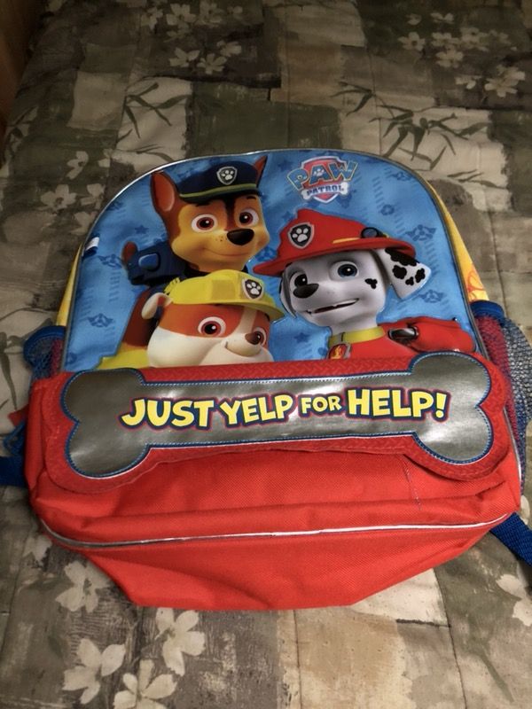 Paw patrol back pack