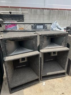 Cerwin Vega  18" Woofer Passive Speakers V-35D