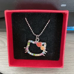 Hello Kitty Crystal Nacklace 