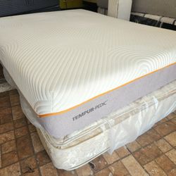 Mattress And Box Spring Queen Size 
