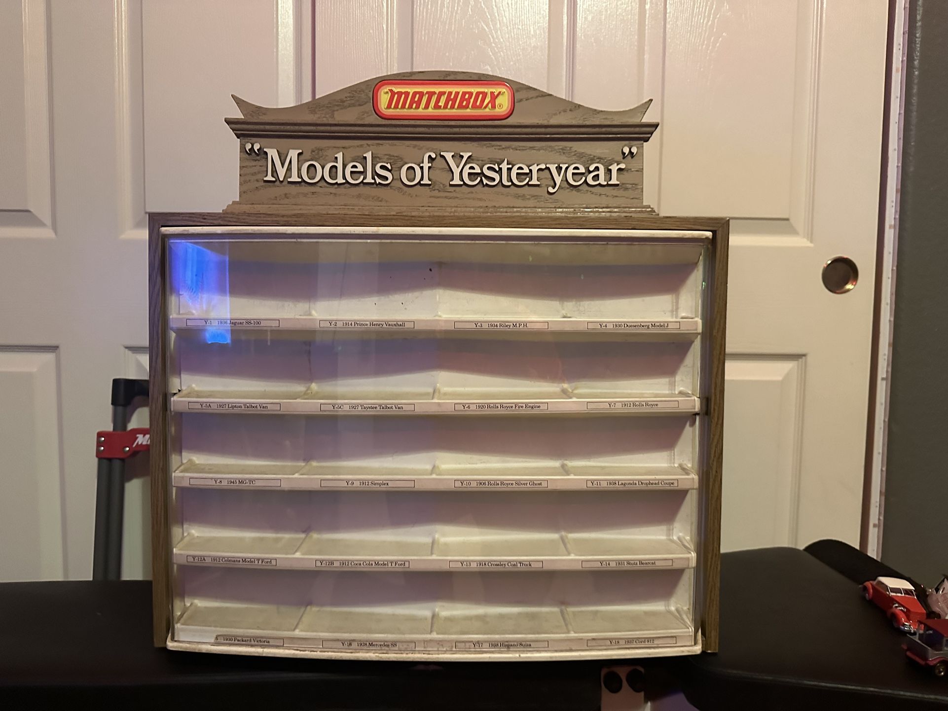 Matchbox Models Of Yesteryear Display Case