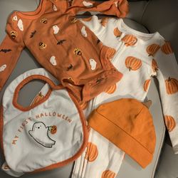 Newborn Halloween set (4 pieces)