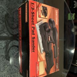 Never Used Sander