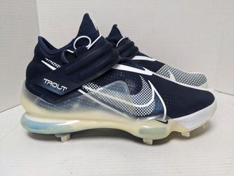 Nike Force Zoom Mike Trout 7 Baseball Cleats Blue/White Men's Size 13 CI3134-403 NEW
