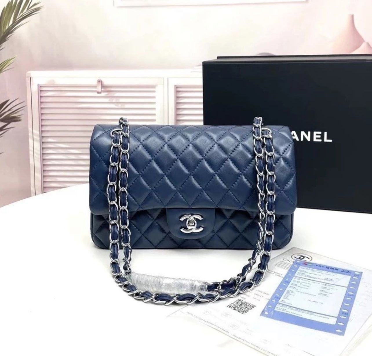 Luxury  Chanel Bag Blue