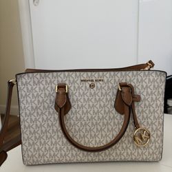 Michael Kors Valerie Medium Logo Satchel - Like New