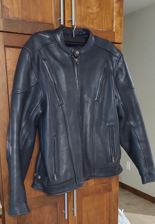 Fox Creek Motorcycle Jacket Large New
