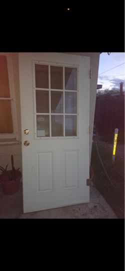 Exterior door
