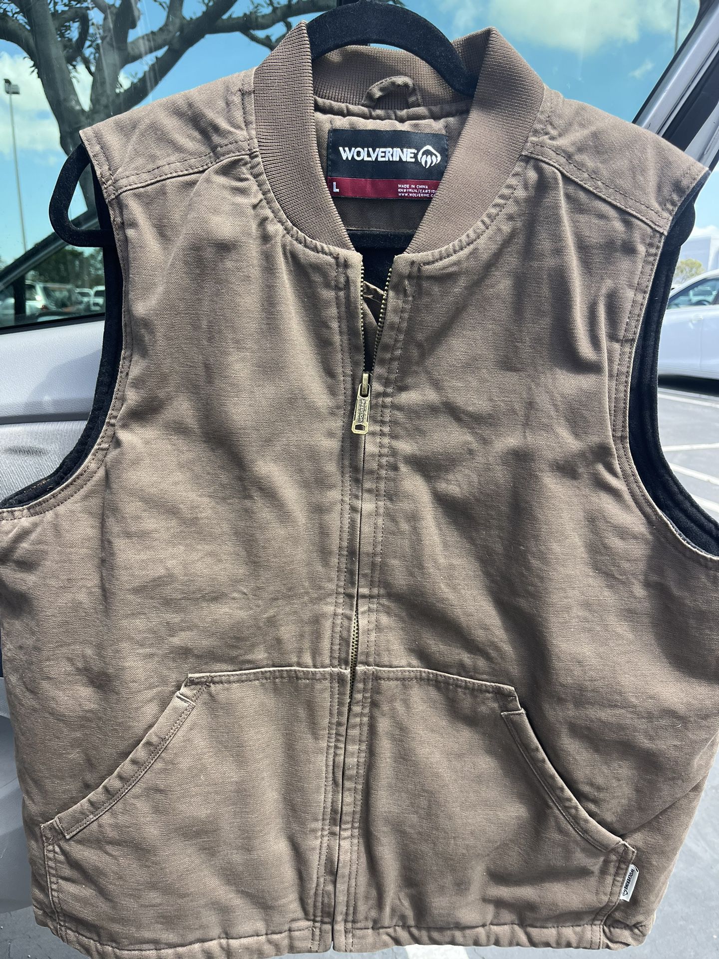 Men’s Brown Vintage Vest 