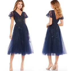 Mac DUGGAL Tea CUP Dress