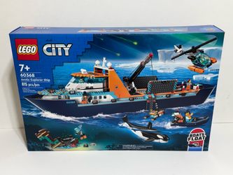 LEGO® CITY 60368 ARCTIC EXPLORER SHIP RETIRED SET RARE