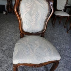 4 Antique Victorian Chairs