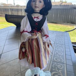 Snow White Porcelain Doll By Dianna Effner
