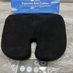 Coccyx Seat Cushion/  Pain Relief Pillow