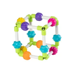 NEW Fat Brain Toys Quubi Cube Baby Learning Toy: Sensory Development, Fine Motor Skills, BPA-Free, Multiple Textures