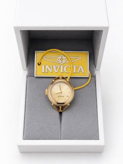 Invicta Gold Tone Watch New in Box
