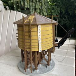Model Train Water Tower