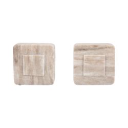 Marble bookends