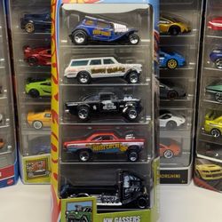 🇺🇸HOT WHEELS 2025 - 5 Pack - HW Gassers - Chevy Bel Air - Nova - Mercury Comet - Die Cast Toys 1:64 🇺🇸