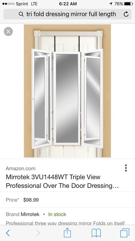 Over The Door Dressing Mirror For In Rockville Md Offerup