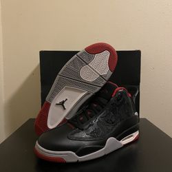 Jordan dub top zero black cement