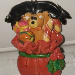Sack of Toys Porcelain Ornament