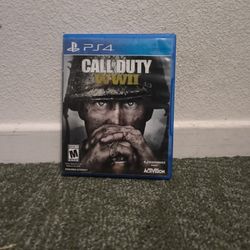Call Of Duty World War II For Ps4