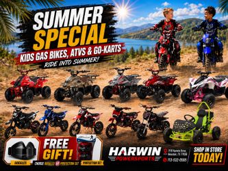 Special✅ Gas Dirt Bike and ATV for Kids